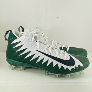 Nike Alpha Menace Football Shoes Green Men Size 13.5